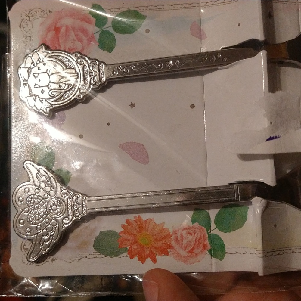 Sailor Moon Cake Fork and Spoon